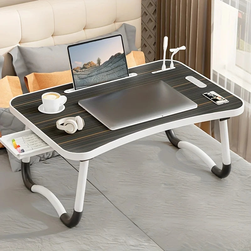 Ultra Large Portable Laptop Bed Table – Foldable Computer Desk for Bed, Sofa, or Floor