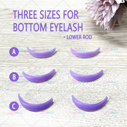 Libeauty 7 Paris Reusable Lash Lift Shield Pads – Silicone Eyelash Curler & Curling Iron Accessories, Makeup Tool