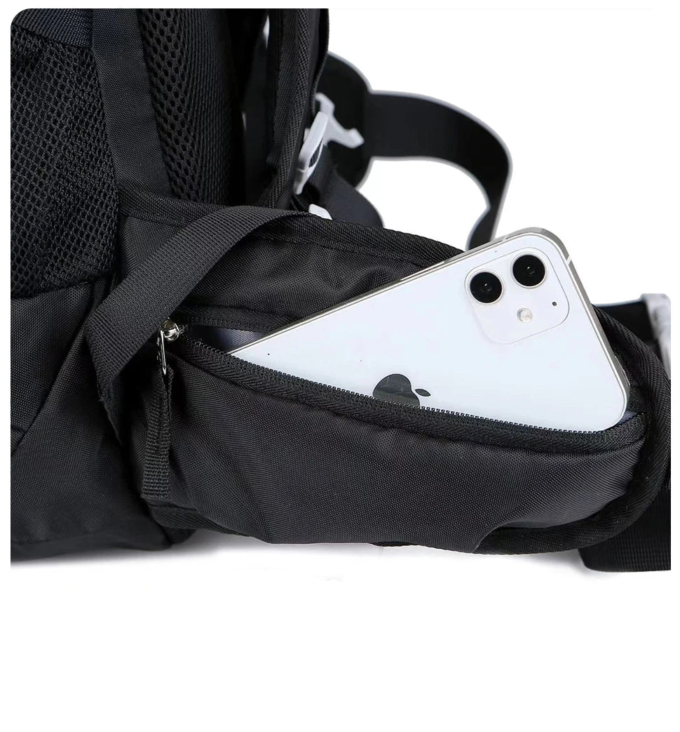 WESTTUNE 50L Waterproof Hiking Backpack with Rain Cover – Multifunctional Outdoor Travel & Mountaineering Bag